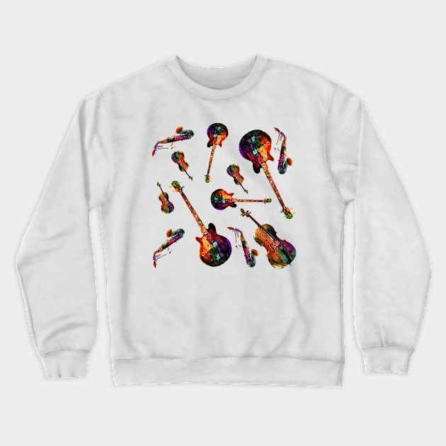 music Crewneck Sweatshirt by MARK ASHKENAZI